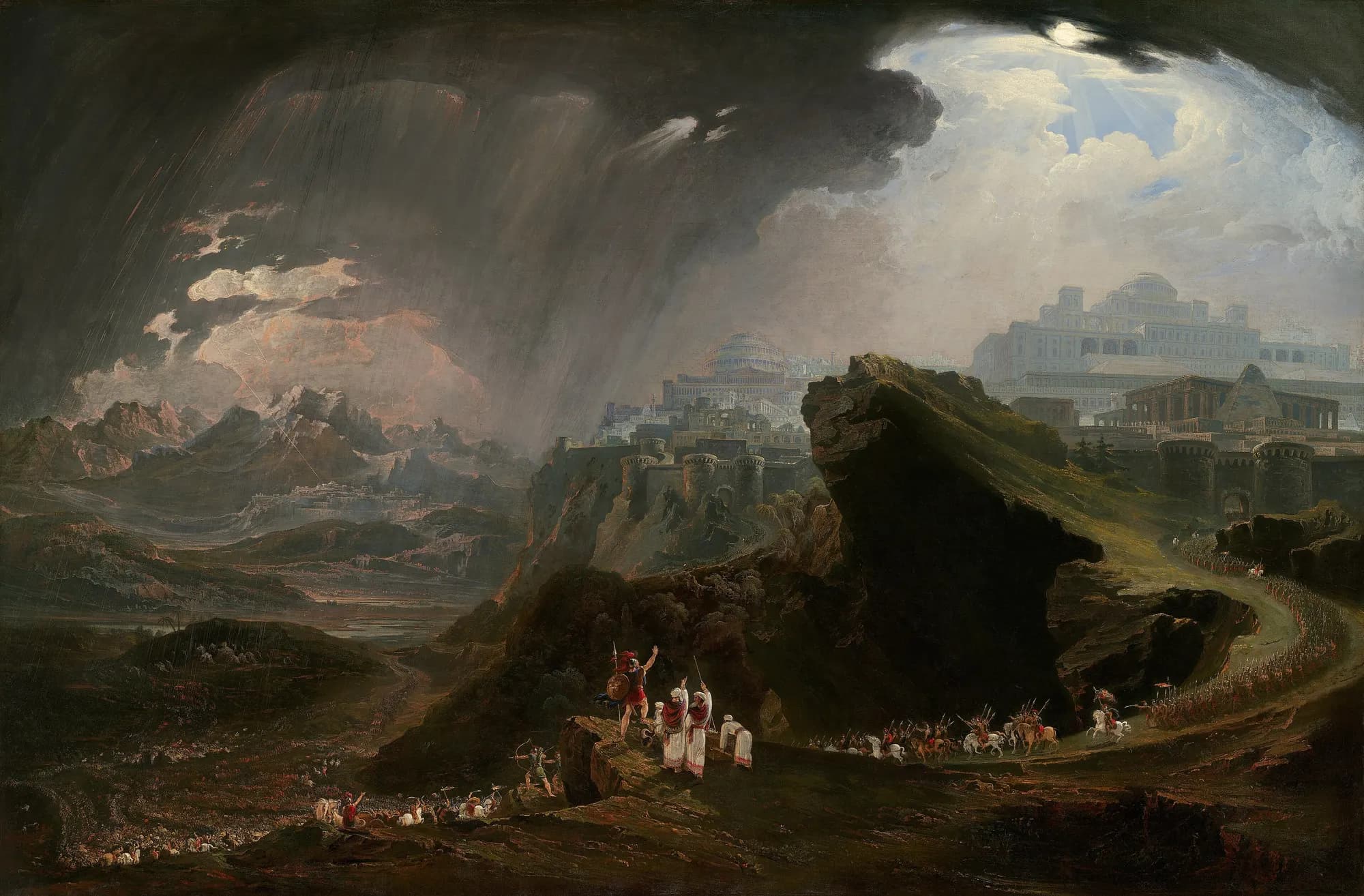 Joshua Commanding the Sun to Stand Still upon Gibeon, John Martin, 1816, National Gallery of Art