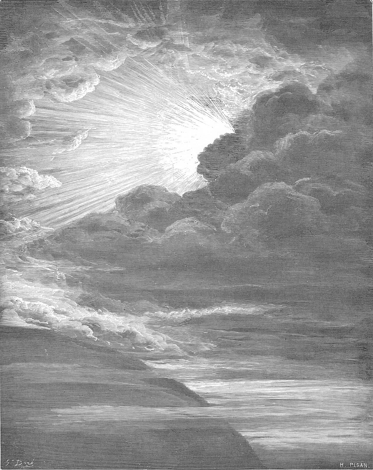 The creation of light — Gustave Doré