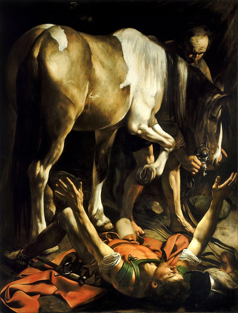 Conversion on the Way to Damascus — Caravaggio