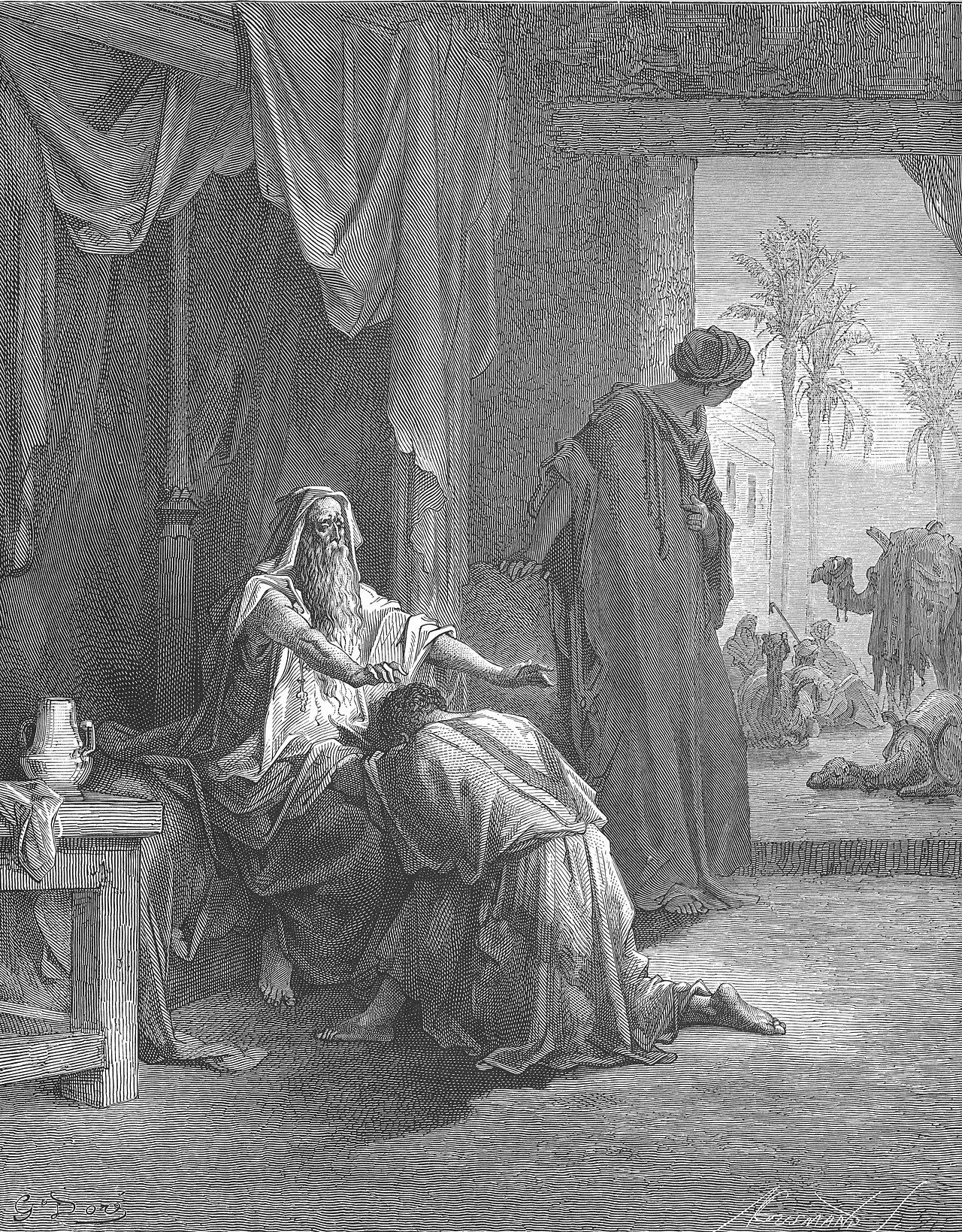 Isaac Blesses Jacob