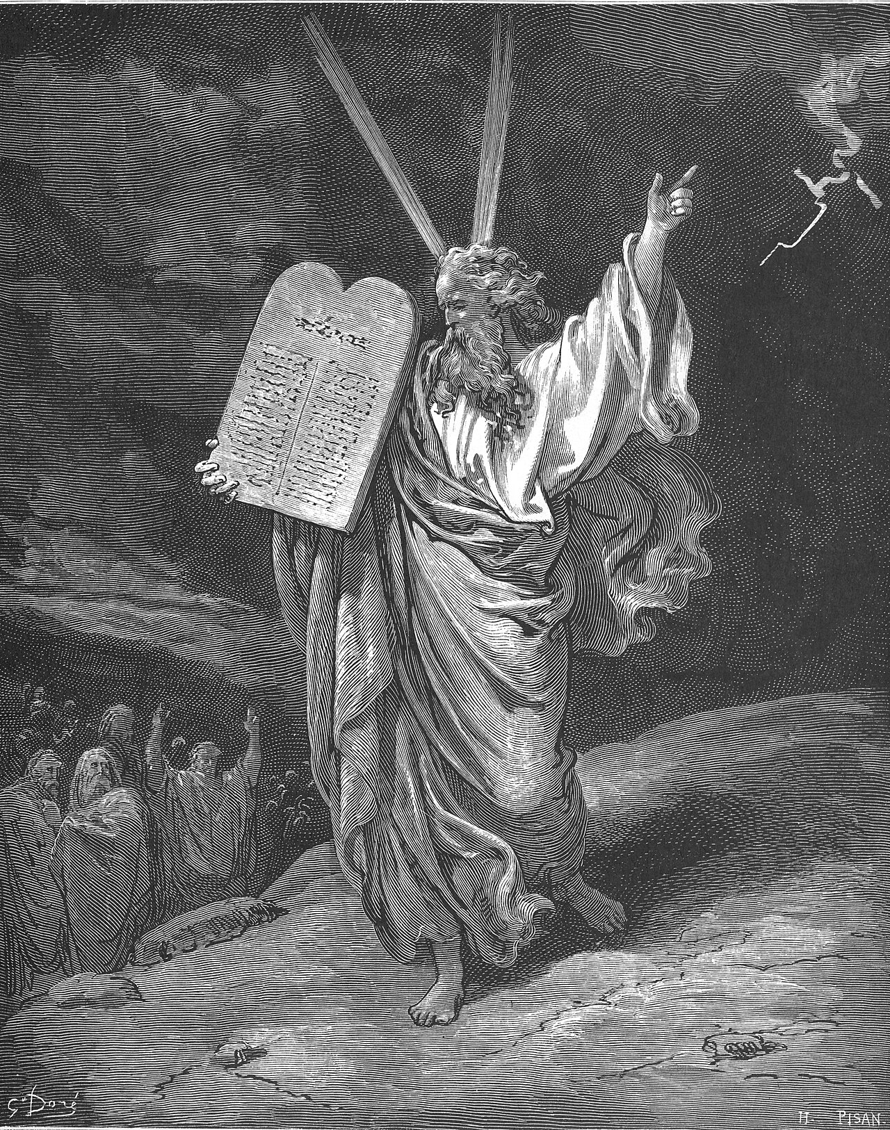 Moses Comes Down from Mount Sinai